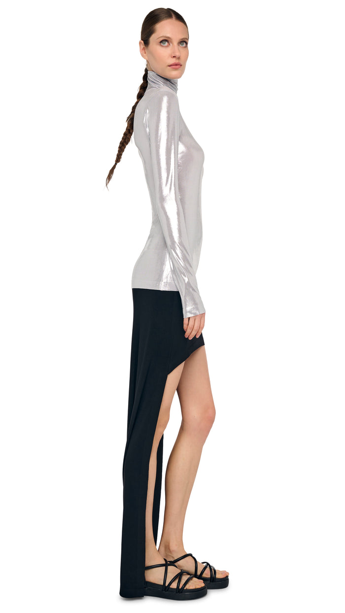 SLIM FIT LONG SLEEVE TURTLE TOP #4