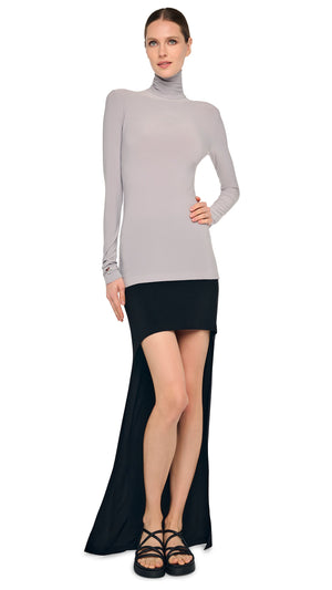 SLIM FIT LONG SLEEVE TURTLE TOP #1 Thumbnail