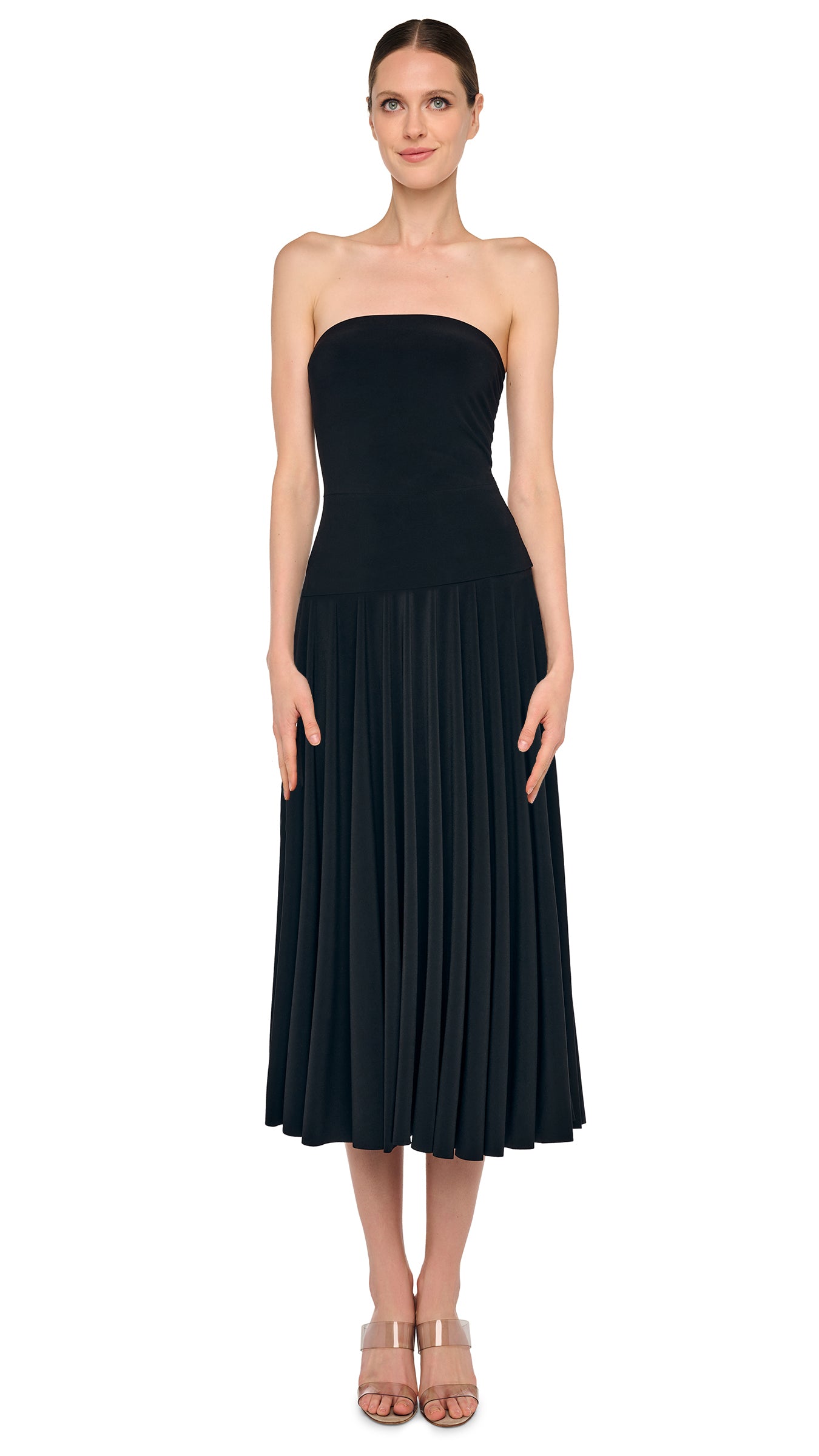 Norma Kamali Flared Skirt To Midcalf - Black / Size XXS Norma Kamali Flared Skirt To Midcalf - Black / Size XXS
