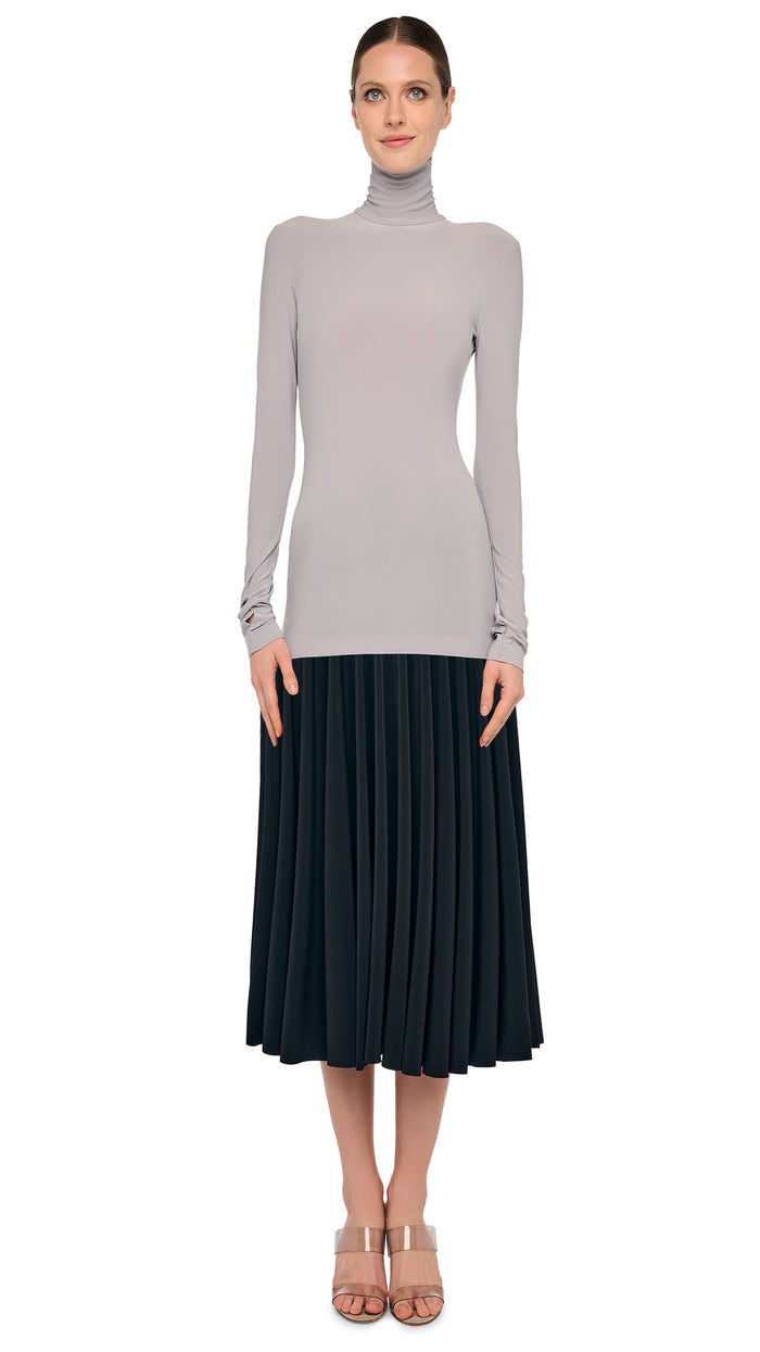 SLIM FIT LONG SLEEVE TURTLE TOP #9