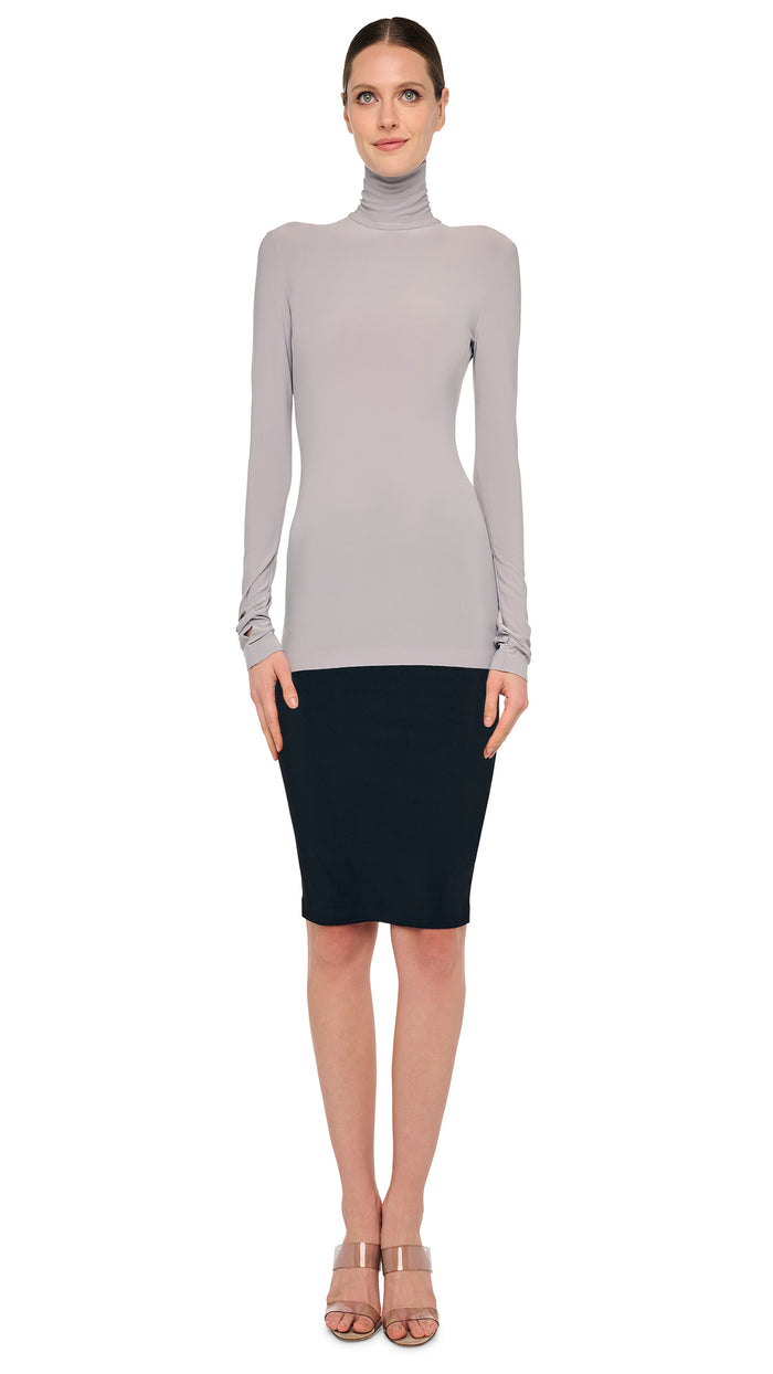 SLIM FIT LONG SLEEVE TURTLE TOP #10