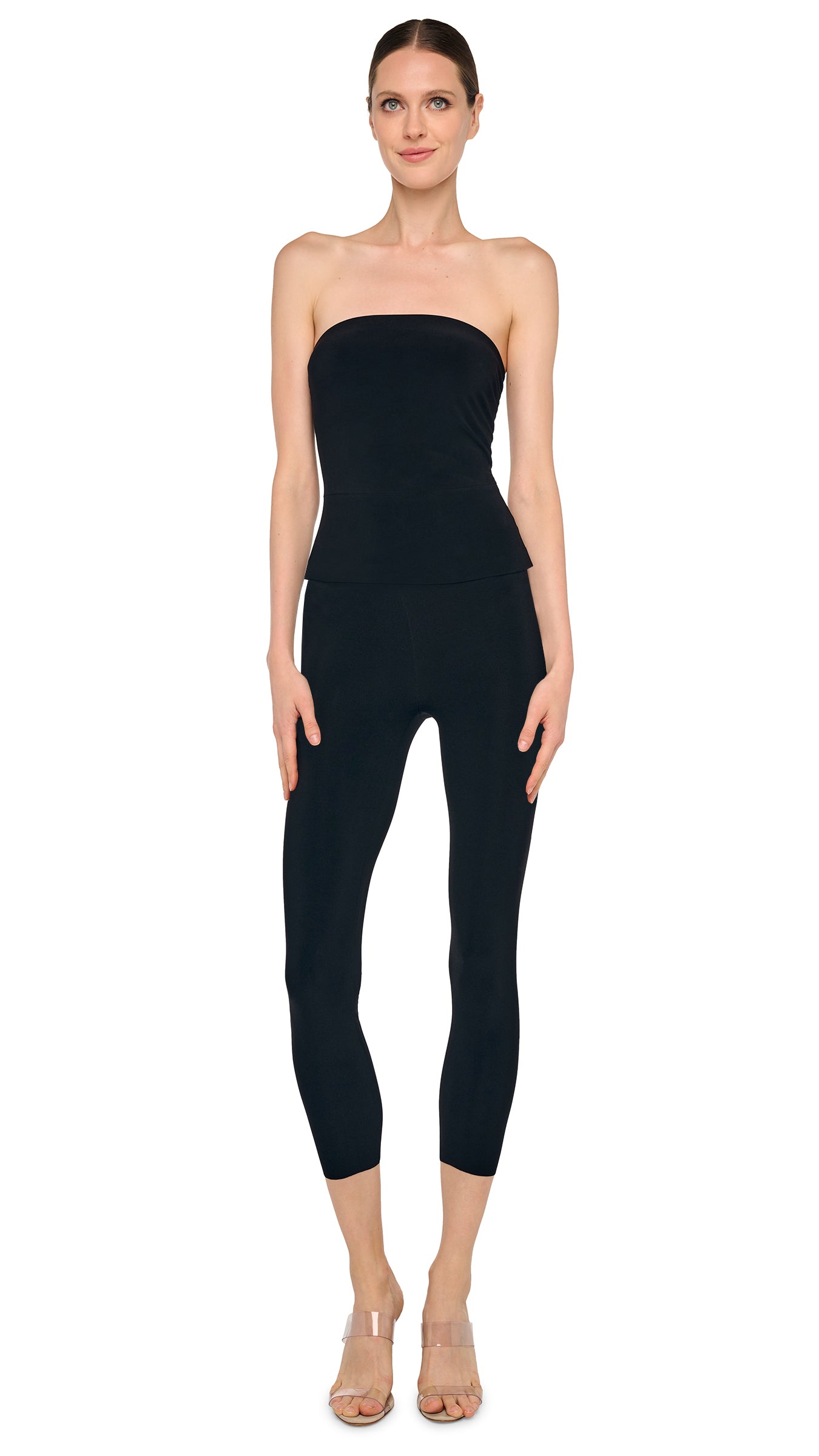 STRAPLESS TOP – Black – Norma Kamali