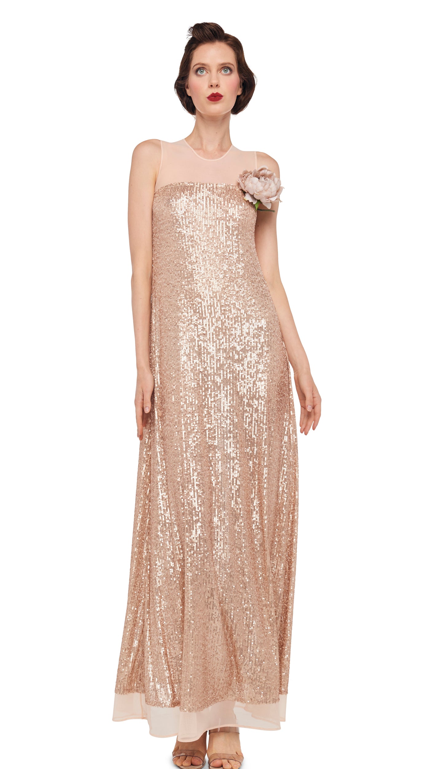 Norma Kamali Sleeveless Swing Maxi Dress - Baby / Size XXS Norma Kamali Sleeveless Swing Maxi Dress - Baby / Size XXS