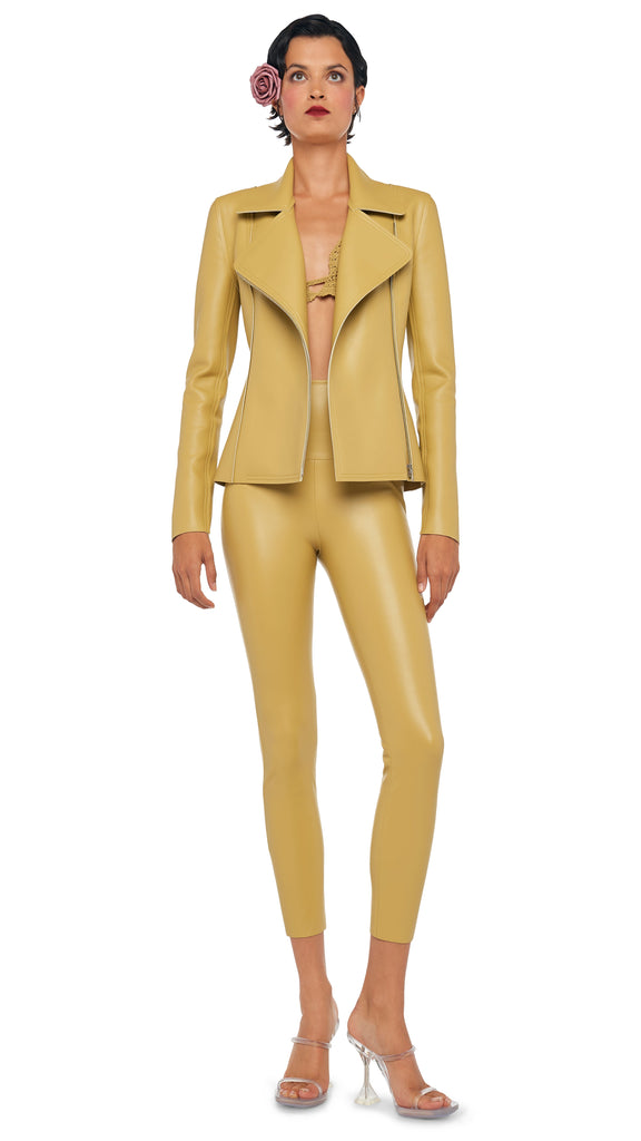 INVEL BIO スパッツ・ロング GG GANG JACKET TO WAIST – Asparagus – Norma Kamali