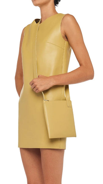 CROSSOVER SHOULDER BAG SMALL – Asparagus – Norma Kamali