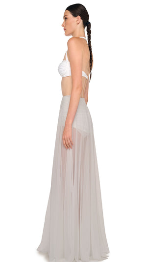 FLARED SKIRT TO FLOOR #3 Thumbnail