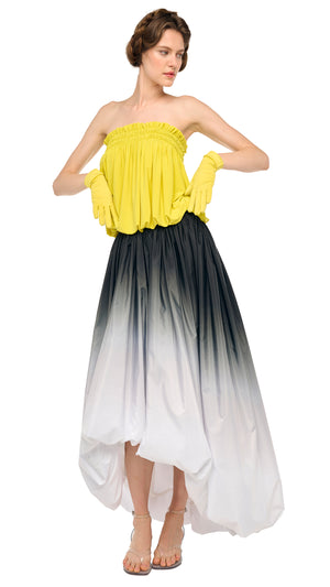 STRAPLESS PEASANT BODYSUIT #1 Thumbnail