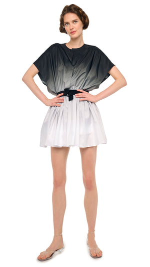 SLEEVELESS FLARED MINI DRESS #1 Thumbnail