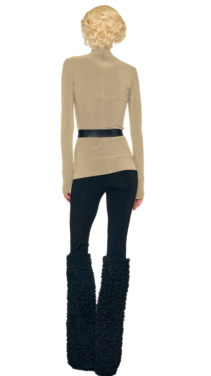 SLIM FIT LONG SLEEVE TURTLE TOP #3