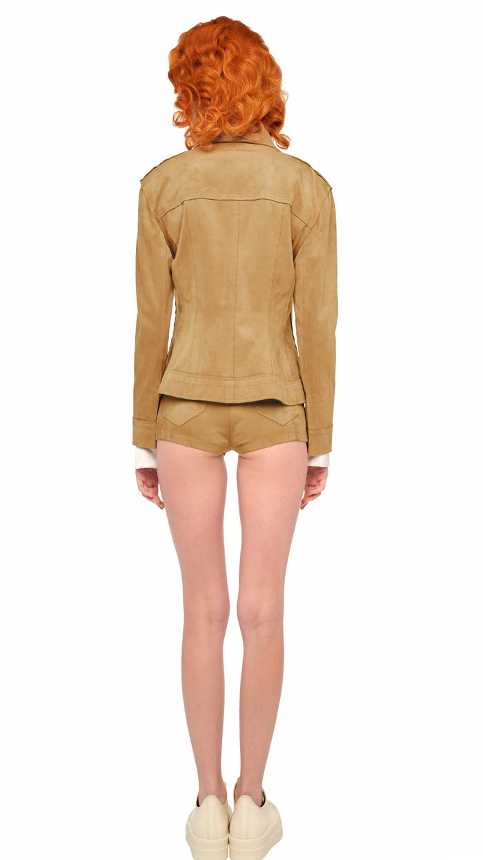 HIGH WAIST JEAN SHORT #3