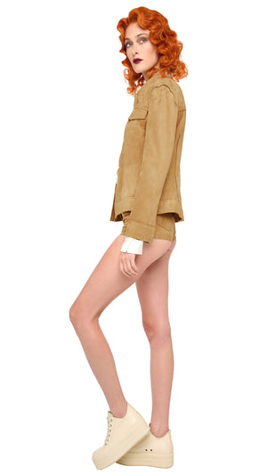 HIGH WAIST JEAN SHORT #2 Thumbnail