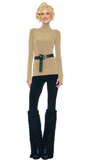 SLIM FIT LONG SLEEVE TURTLE TOP #1 Thumbnail