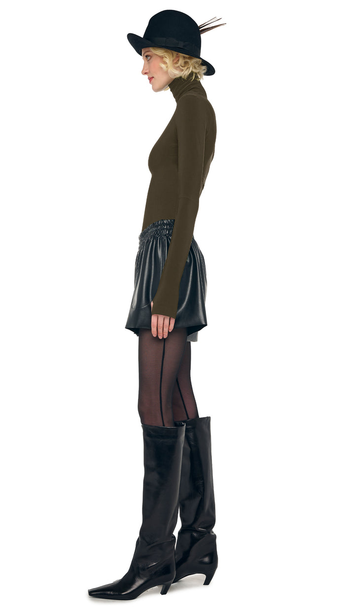 SLIM FIT LONG SLEEVE TURTLE TOP #2