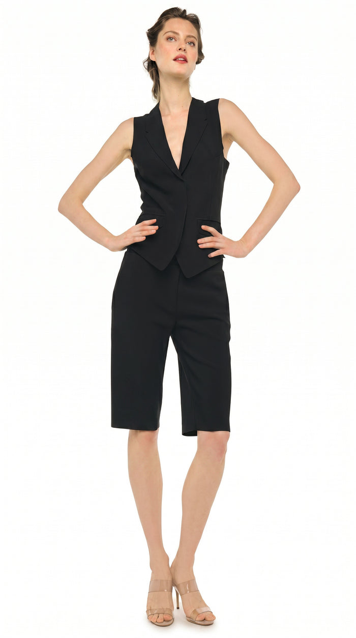 VEST WITH LAPEL #4
