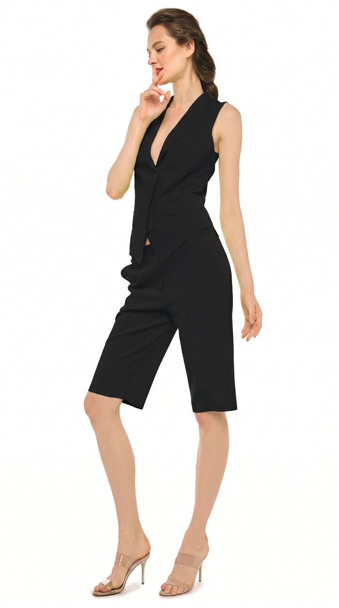 VEST WITH LAPEL #2