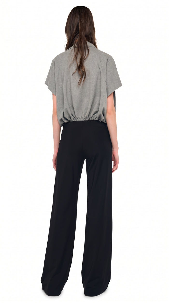FLAT FRONT WIDE PANT #3