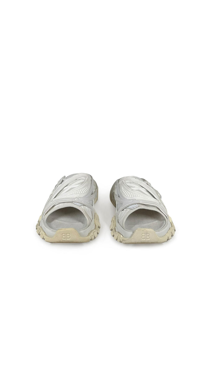 BALENCIAGA TRACK FLAT SLIDE SANDALS #2