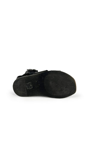 ANN DEMEULEMEESTER LEATHER GLADIATOR SANDALS #5 Thumbnail