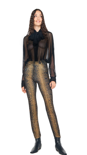 HIGH WAIST PENCIL JEAN #4 Thumbnail