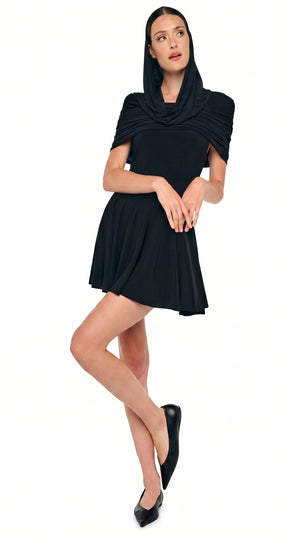 COWL HOODED PICKLEBALL DRESS #2 Thumbnail