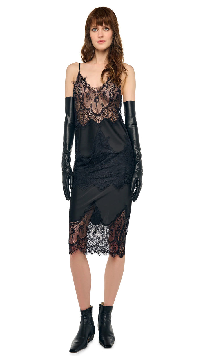 BIAS HALF SLIP WITH LACE #6