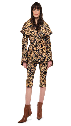 SHAWL COLLAR PEPLUM JACKET #1 Thumbnail
