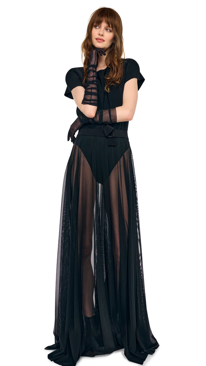 FLARED SKIRT TO FLOOR #1