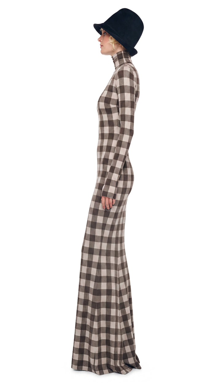 LONG SLEEVE TURTLE FISHTAIL GOWN #2