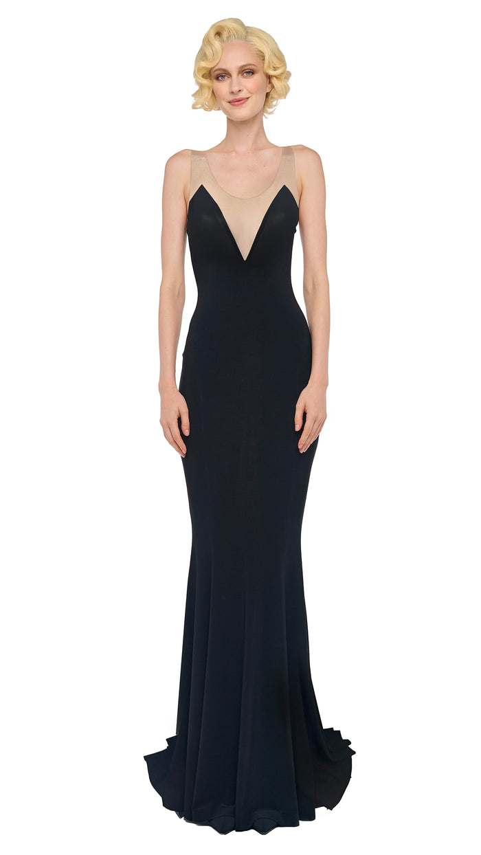RACER FISHTAIL GOWN #1