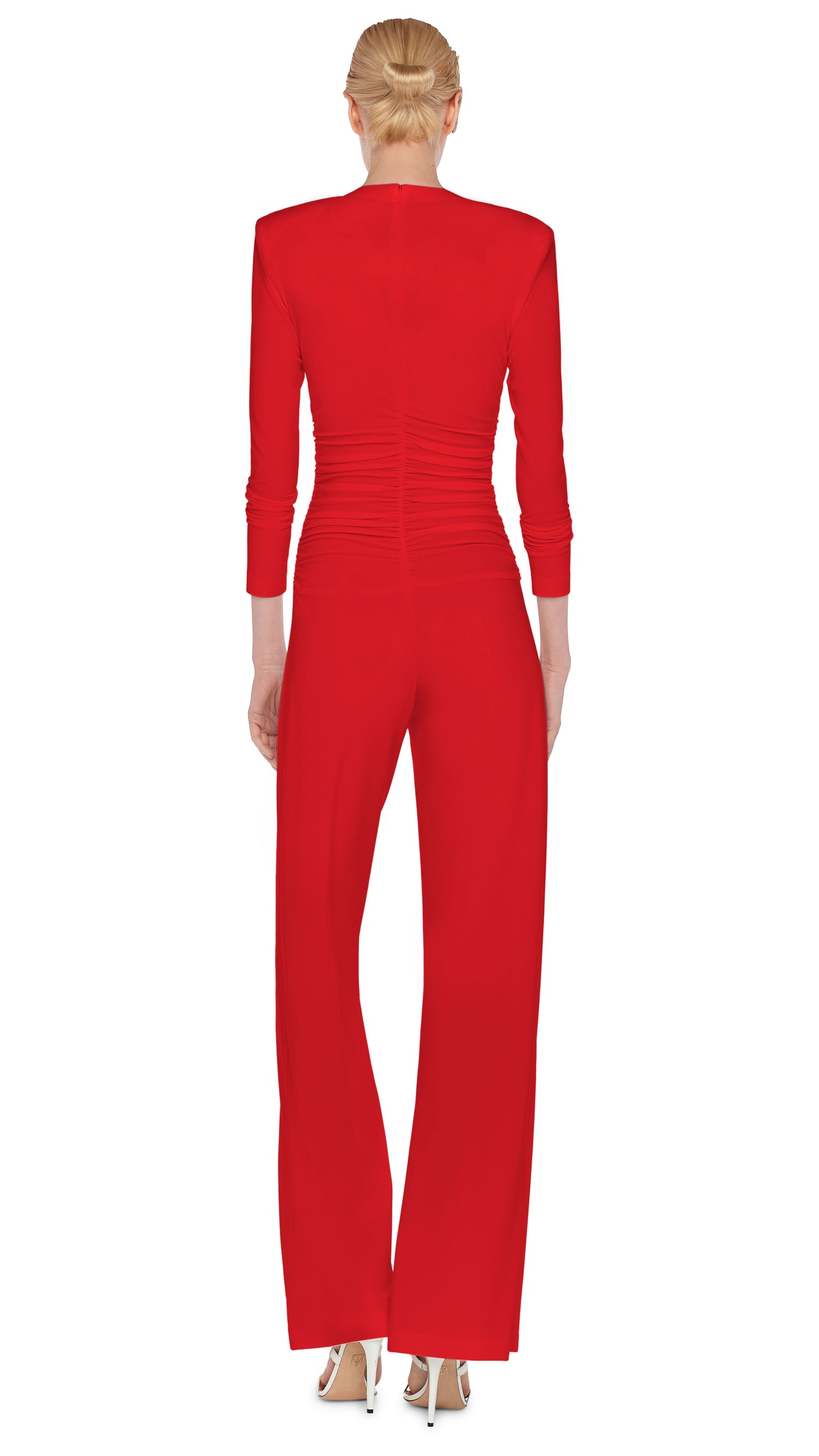 Cam Crossover Jumpsuit Red