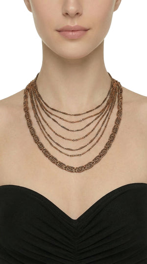 LAYERED CHAIN NECKLACE #2 Thumbnail