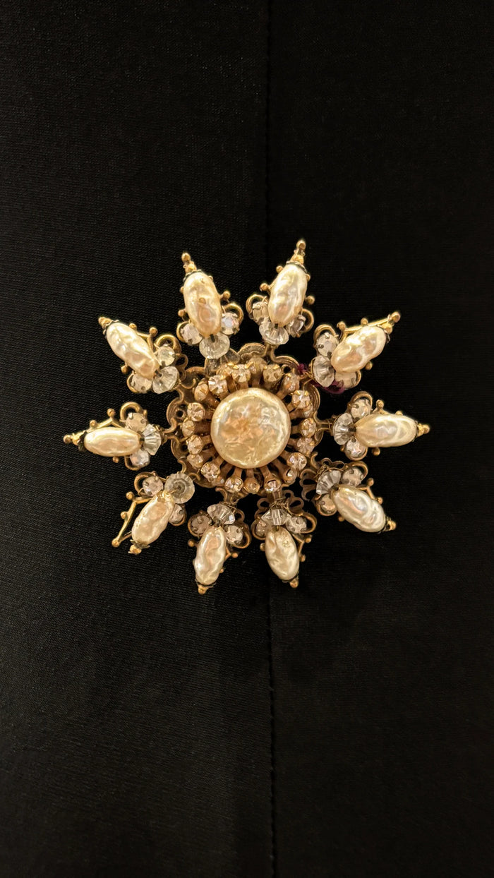 MIRIAM HASKELL BEADED BROOCH #2