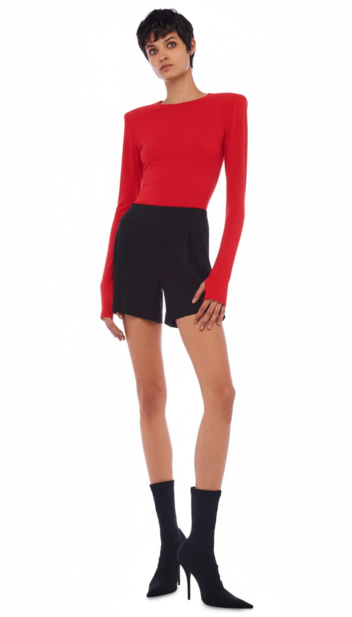 SHOULDER PAD CREW TOP #1