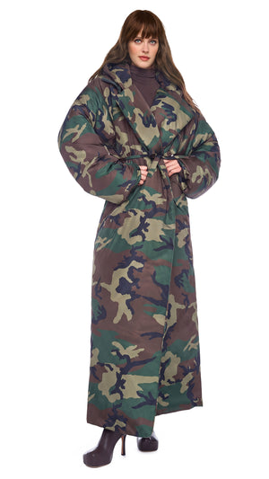 HOODED SLEEPING BAG COAT #1 Thumbnail