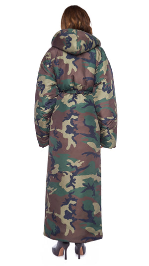 HOODED SLEEPING BAG COAT #3 Thumbnail