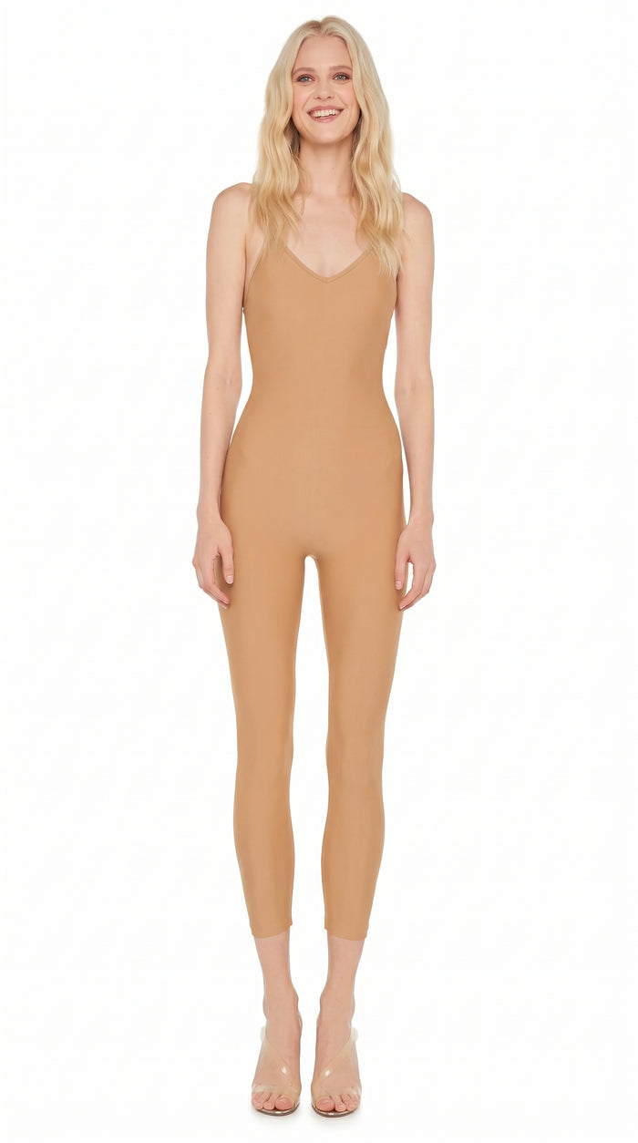 LOW BACK FARA SLIP CATSUIT #1