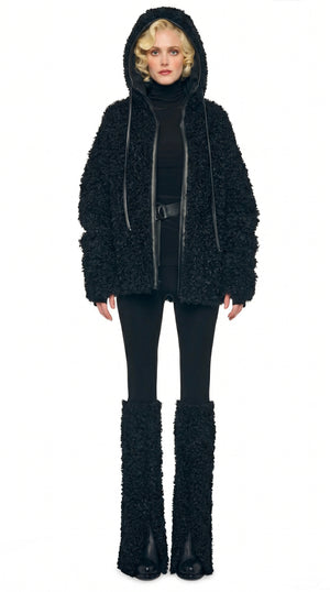 OS RAGLAN SLEEVE ZIP FRONT HOODED JACKET #2 Thumbnail