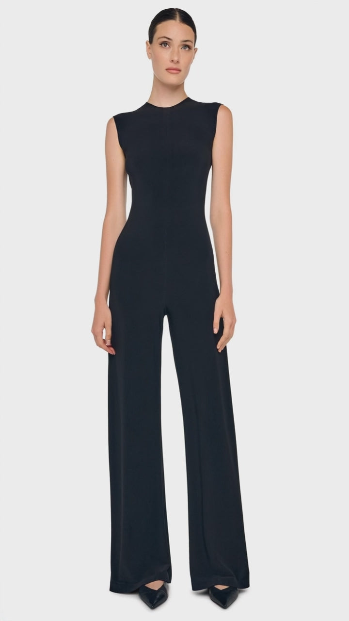 SLEEVELESS JUMPSUIT