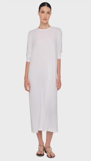 OVERSIZED LONG SLEEVE DRESS TO MIDCALF thumbnail