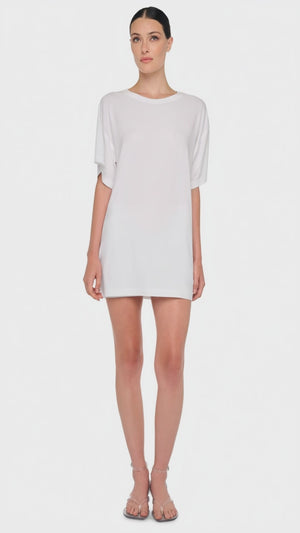 SHORT SLEEVE BOXY MINI DRESS thumbnail