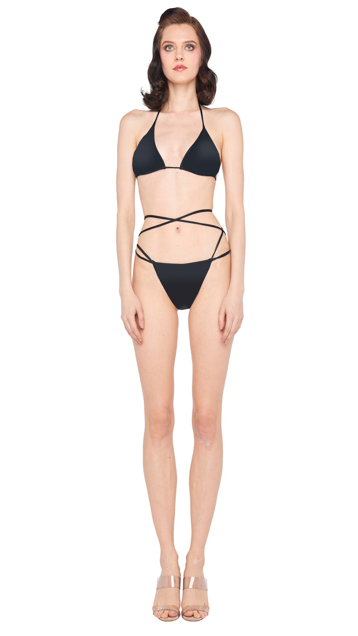 CRISS CROSS BIKINI BRA / BOTTOM #1