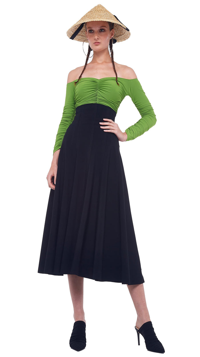 OFF SHOULDER SLINKY TOP #1
