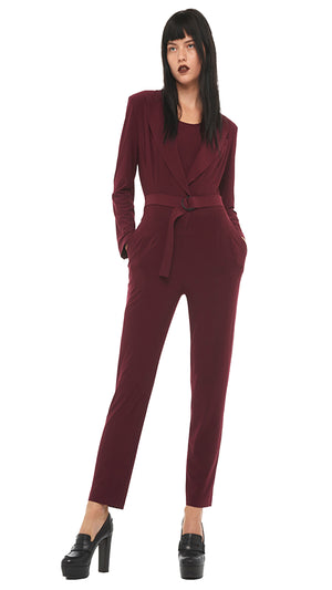 SINGLE BREASTED JUMPSUIT #1 Thumbnail