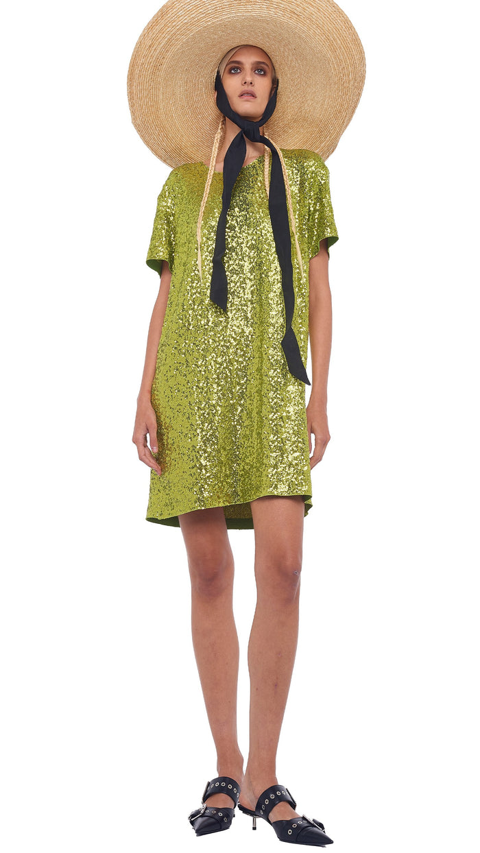 SEQUIN BOXY DRESS #1