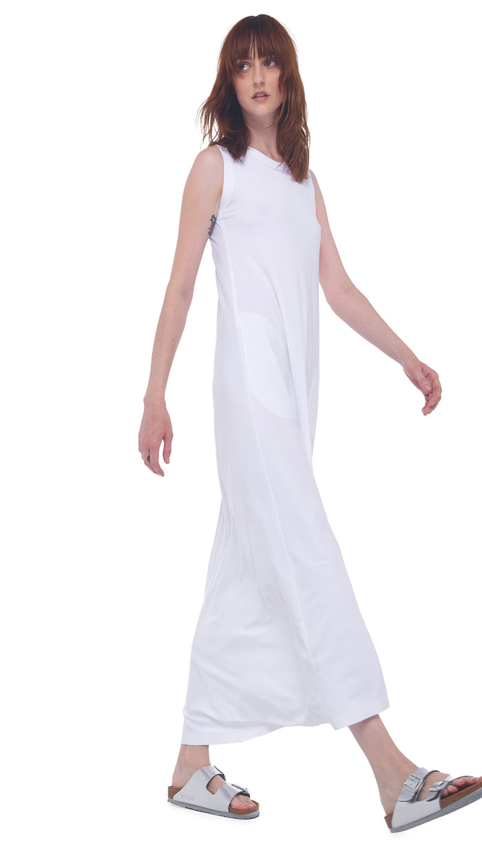 SLEEVELESS LONG SWING DRESS #5