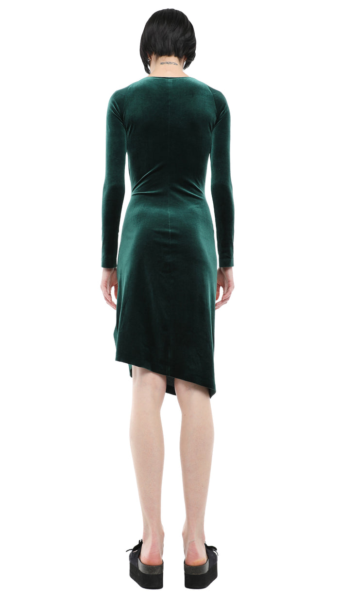 SWEETHEART SIDE DRAPE DRESS #4