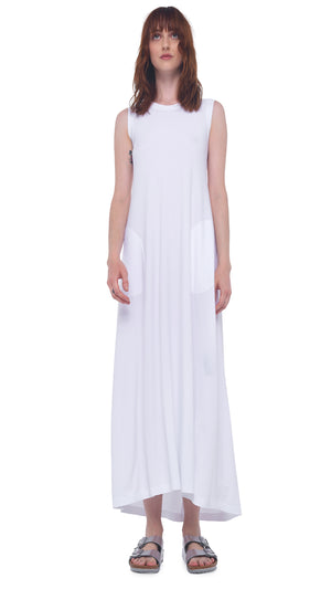 SLEEVELESS LONG SWING DRESS #1 Thumbnail