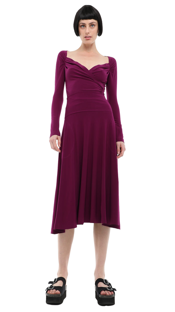 SWEETHEART SIDE DRAPE TOP #1