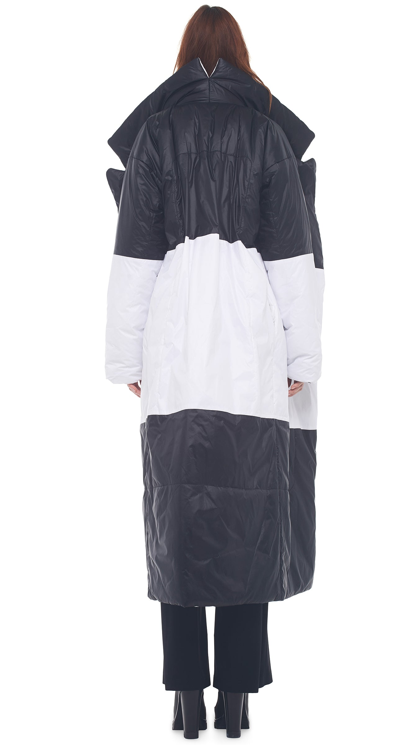 Norma Kamali Sleeping Bag Blanket Coat - Black / Size M/L
