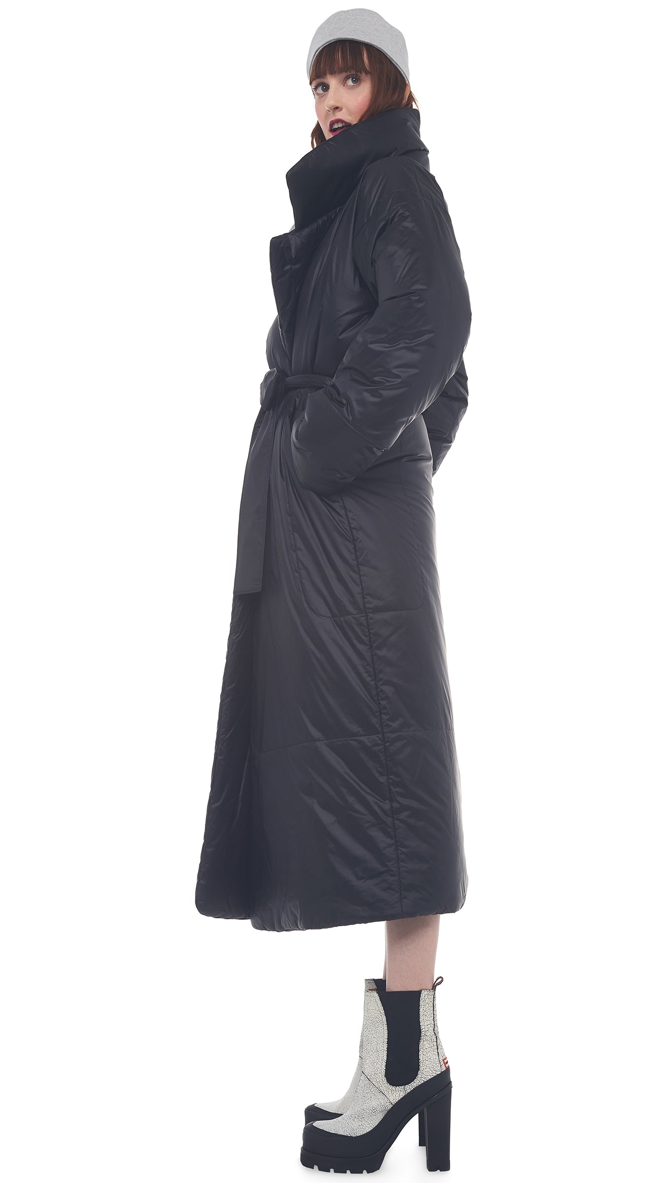 Vintage Norma Kamali Reversible Sleeping Bag Coat